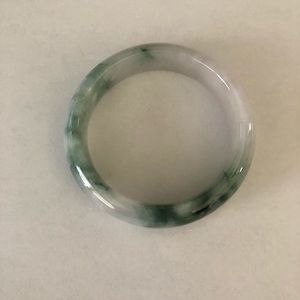 100% Natural Grade A Jade Bangle, 54MM